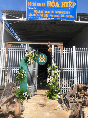 cong-hoa-cuoi-xanh-la