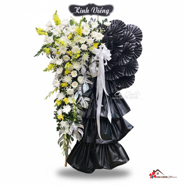 Hoa viếng thiết kế \