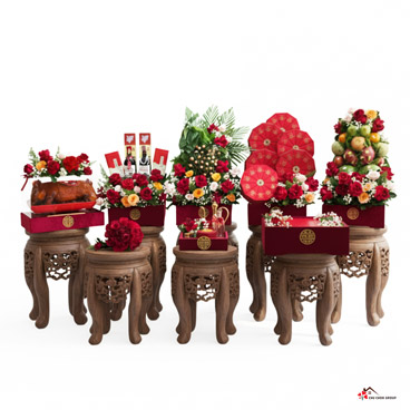 Mâm Qua Cưới Heo Quay