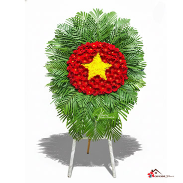 Tràng Hoa Viếng Đài Liệt Sĩ