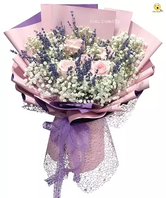 Bó Hoa Oải Hương 2411-B34