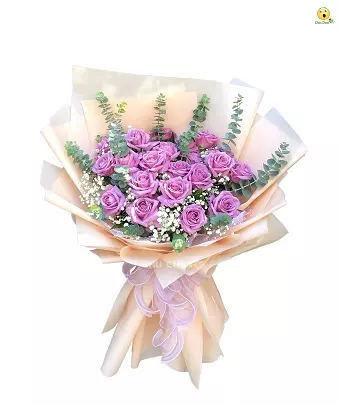 Hoa Hồng Tím 2411-B29
