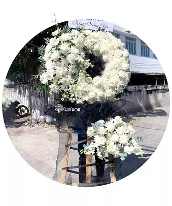Vòng Hoa Viếng 2411-CB120